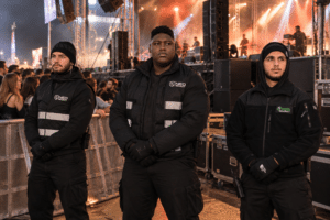 Veranstaltungsschutz bei einem Konzert